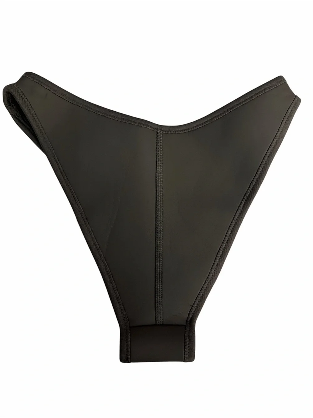 Skims Swim Rubberized Scuba Tanga Bikini Bottoms